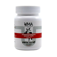 Thumbnail for Uma Ayurveda Ashwagandha Ghan Vati Tablets