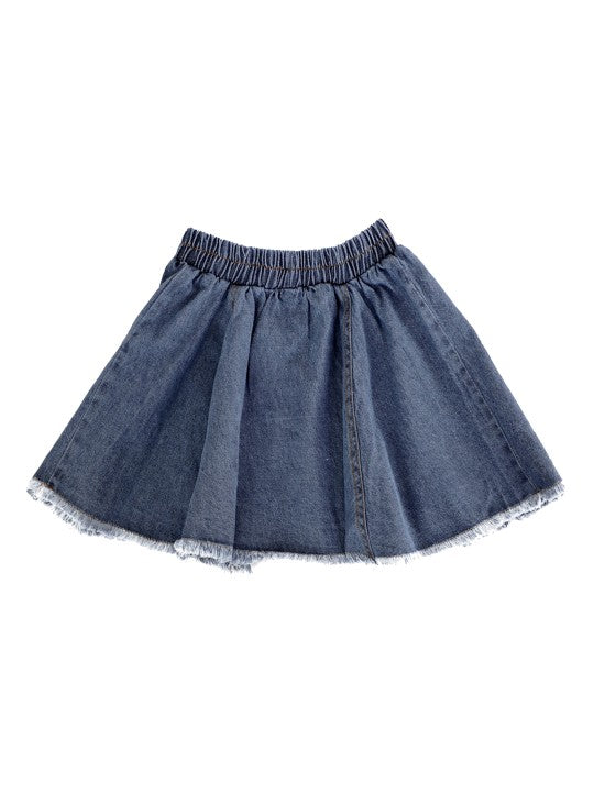 girls-denim-flared-knee-length-skirts