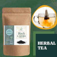 Thumbnail for Satvi Wellness Black seed tea | Black cumin tea | Nigella seed tea | Kalonji seed tea | Herbal tea
