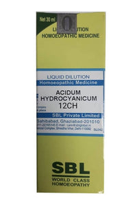 Thumbnail for sbl-homeopathy-acidum-hydrocyanicum-dilutio