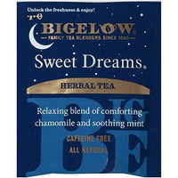 Thumbnail for Bigelow Tea Sweet Dreams Herbal Tea Chamomile Smoothing Mint With Freshness & Aroma Caffeine Free