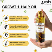 Thumbnail for Rishi Natural Growth Hair Oil