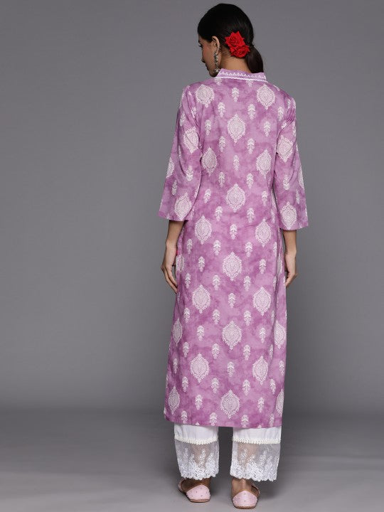 Women Ethnic Motifs Printed Cotton Kurta