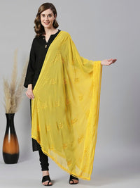 Thumbnail for Embroidered Chiffon Dupatta