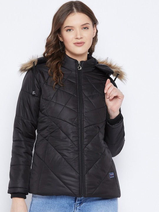 Women Mustard Insulator Puffer Jacket