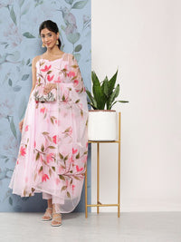 Thumbnail for Women Floral Printed Kurta with Trousers & With Dupatta