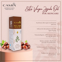Thumbnail for Camia Organic Extra Virgin Cold Pressed Jojoba Oil