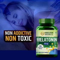 Thumbnail for Himalayan Organics Melatonin 10 mg Vegetarian Tablets