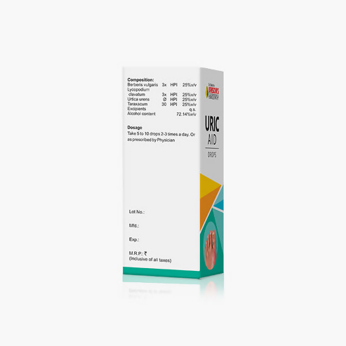 Bakson is Homeopathy Uric Aid Drops