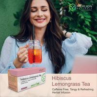 Thumbnail for Merlion Naturals Hibiscus Lemongrass Tea Bags