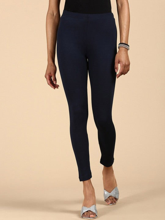 Cotton Ankle-Length Leggings