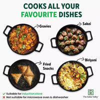Thumbnail for The Indus Valley CASTrong Cast Iron Kadai