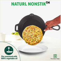 Thumbnail for The Indus Valley CASTrong Cast Iron Cookware Set: Tawa+ Kadai+ Fry Pan, Kitchen Set for Home, Pre