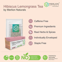 Thumbnail for Merlion Naturals Hibiscus Lemongrass Tea Bags