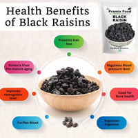 Thumbnail for Pramix Food Black Raisins Dry Black Kismis