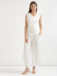 Thumbnail for Wide Leg Mid Rise Palazzos
