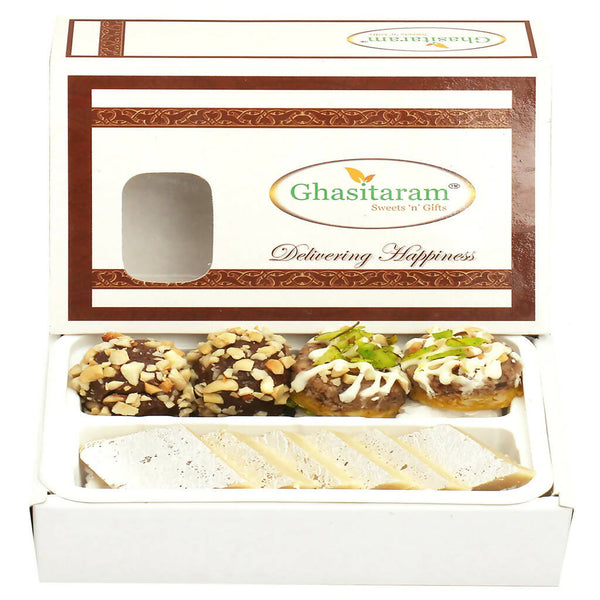 ghasitaram-assorted-box-pure-kaju-katlis,-dryfruit-sweet