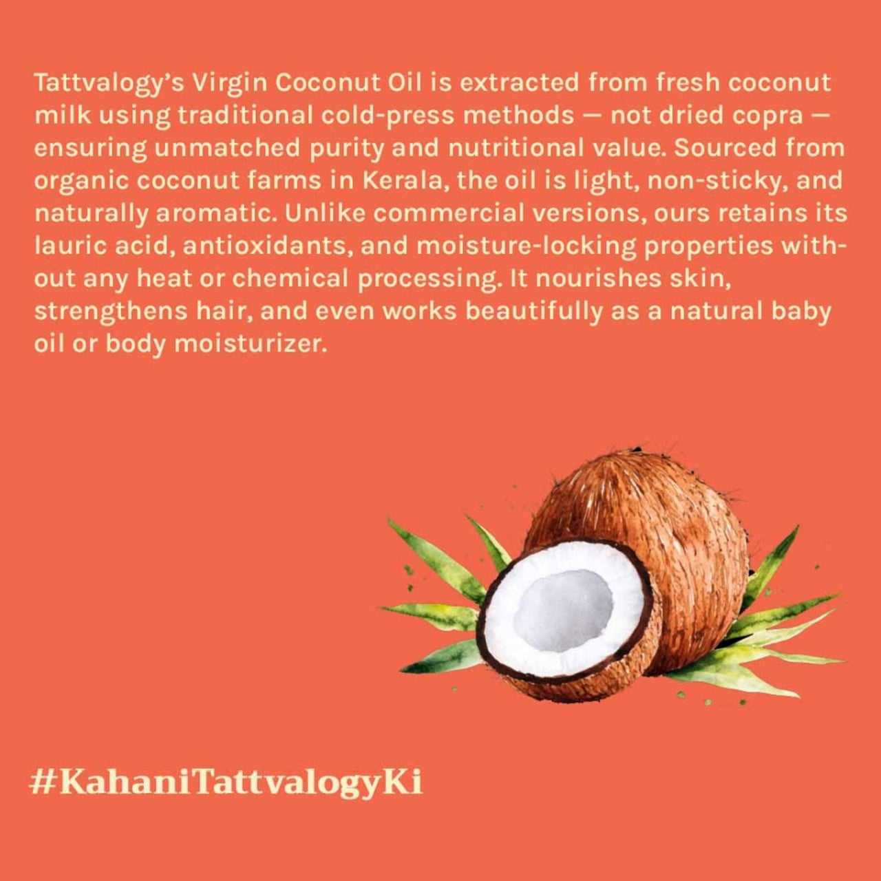 Tattvalogy Virgin Coconut Oil