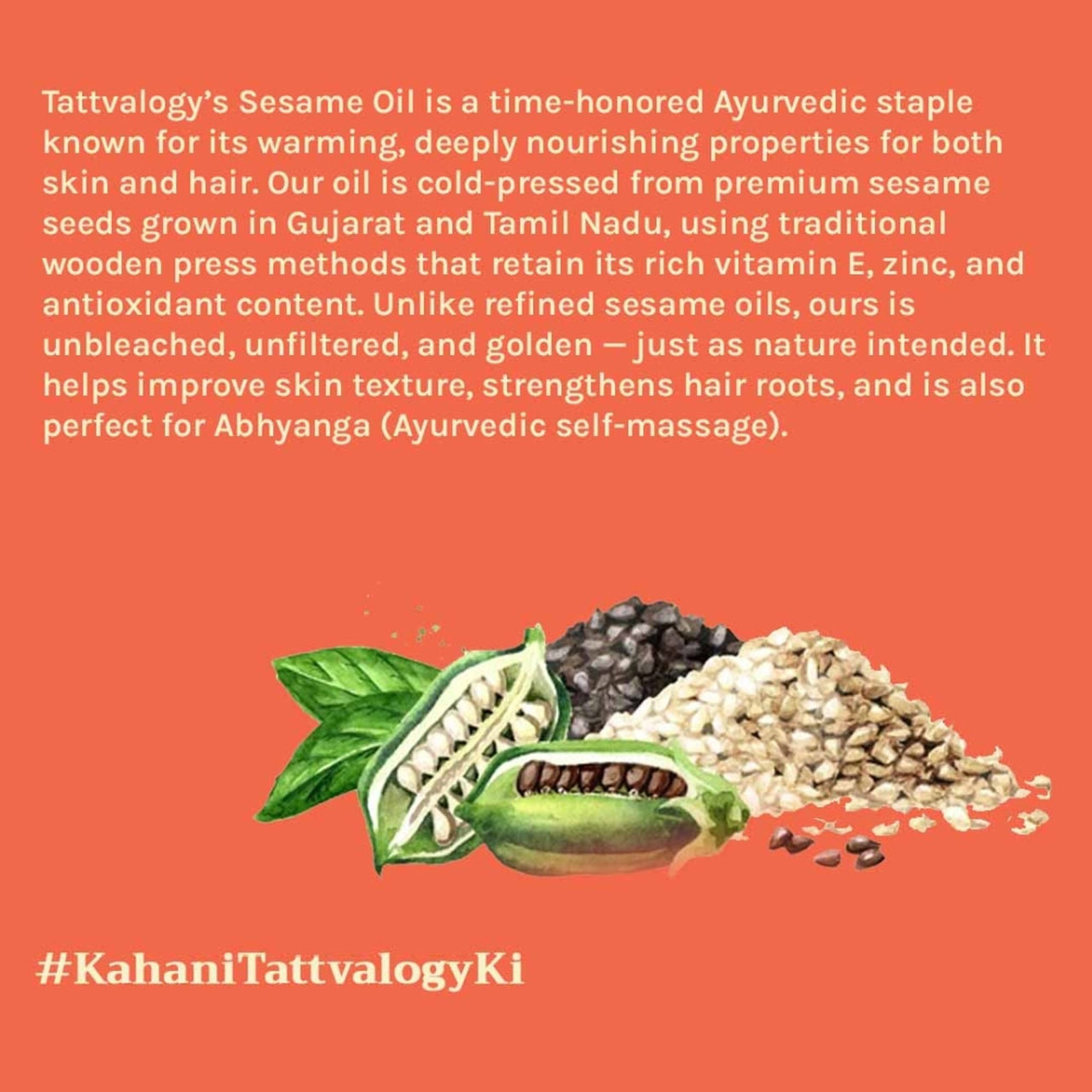 Tattvalogy Sesame Seed Oil