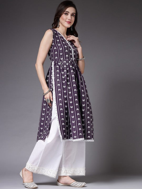 purple-v-neck-geometric-dyed-thread-work-anarkali-kurta