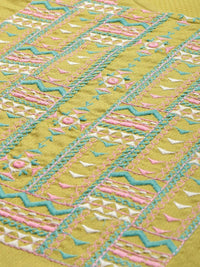 Thumbnail for women-geometric-embroidered-thread-work-kurta