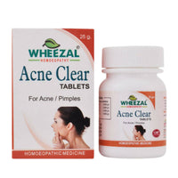 Thumbnail for wheezal-homeopathy-acne-clear-tablet