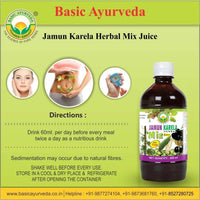 Thumbnail for Basic Ayurveda Jamun Karela Herbal Mix Juice