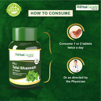 Thumbnail for Herbal Canada Tulsi Ghanvati Tablets