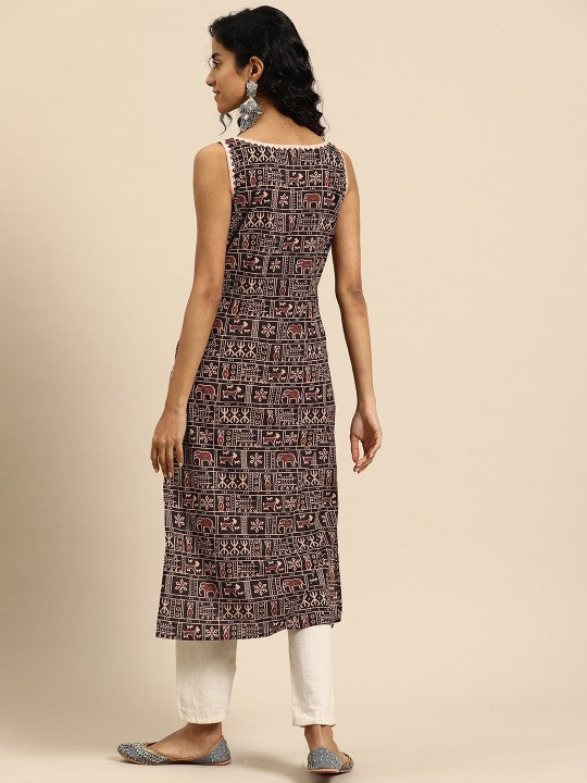 women-ethnic-motifs-printed-gotta-patti-kurta