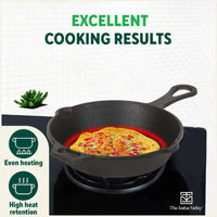 Thumbnail for The Indus Valley CASTrong Cast Iron Cookware Set: Tawa+ Kadai+ Fry Pan, Kitchen Set for Home, Pre