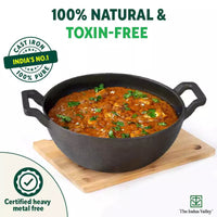 Thumbnail for The Indus Valley CASTrong Cast Iron Kadai