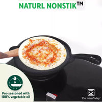 Thumbnail for The Indus Valley Super Smooth Cast Iron Set: Kadai+ Tawa+ Frypan, Kitchen set for Home, Nonstick, 100% Pure, Toxin