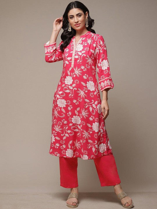 mandarin-collar-floral-printed-a-line-kurta