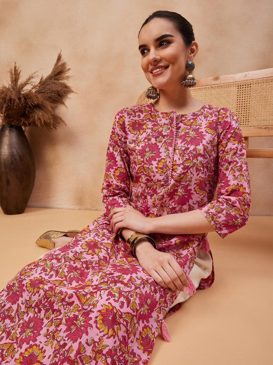 floral-printed-round-neck-pure-cotton-straight-kurta