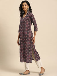 Thumbnail for women-ethnic-motifs-printed-kurta