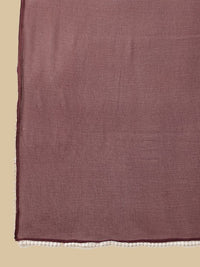Thumbnail for floral-printed-square-neck-sleeveless-pure-cotton-anarkali-kurta