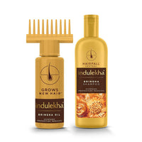 Thumbnail for indulekha-bringha-hair-oil-and-hair-fall-shampoo-comb