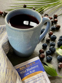 Thumbnail for Bigelow Tea Wild Blueberry With Acai Herbal Tea With Freshness & Aroma Caffeine Free