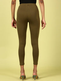 Thumbnail for Cotton Ankle-Length Leggings