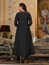 Thumbnail for Women Green Solid Anarkali Kurta