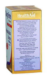 Thumbnail for HealthAid Tang Forte Royal Jelly Extract 1000 mg Capsules