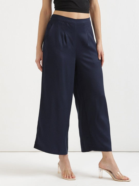 Wide Leg Mid Rise Palazzos