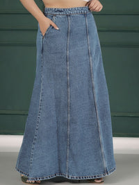 Thumbnail for women-plus-size-hipster-fit-skirt