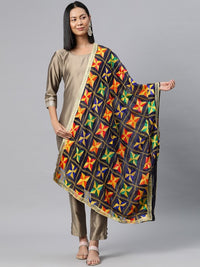 Thumbnail for Embroidered Dupatta with Phulkari
