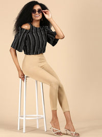 Thumbnail for Pure Cotton Ankle-Length Leggings