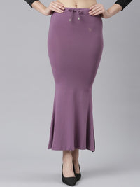 Thumbnail for Side Slit High-Rise Stretchable Viscose Saree Skirt