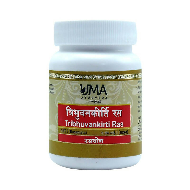 uma-ayurveda-tribhuvan-kirti-ras-tablets