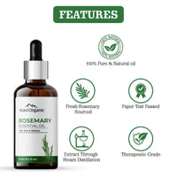 Thumbnail for Aravi Organic Rosemary Hair Growth Essential Oil