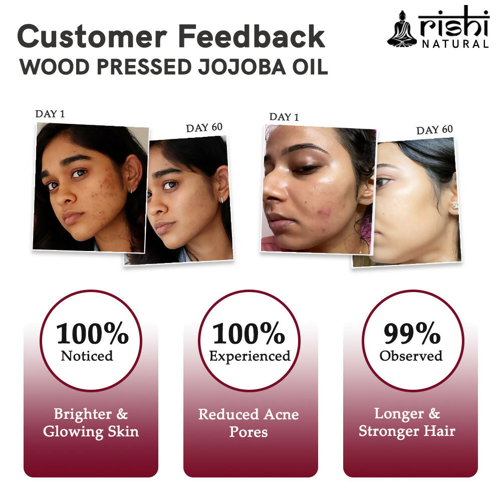 Rishi Natural Jojoba Oil Wood