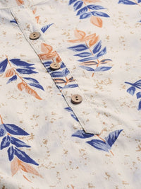 Thumbnail for women-multicoloured-floral-print-a-line-kurta